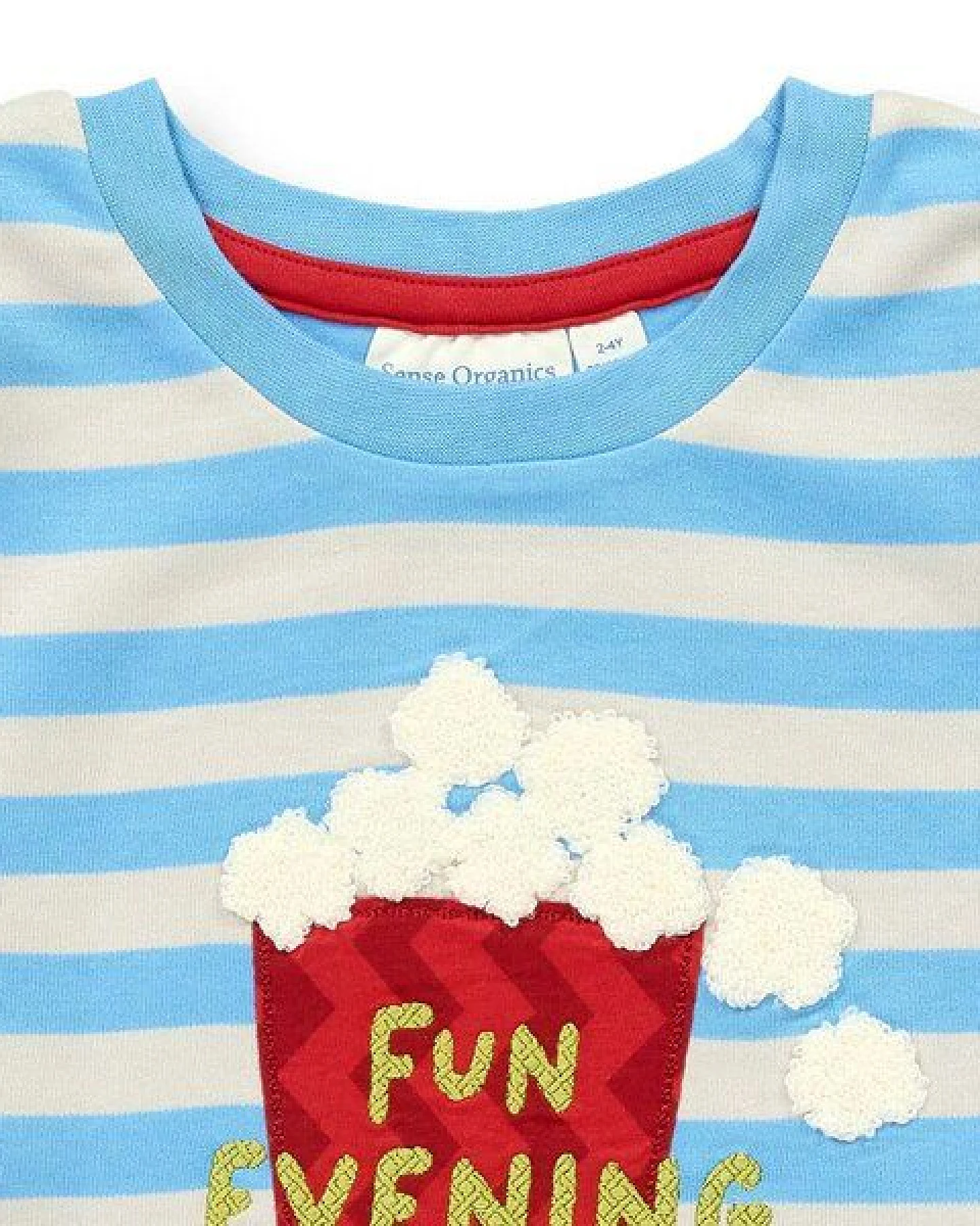 Sense Organics Kinder Schlafanzug, Modell LONG JOHN – Ansicht 3