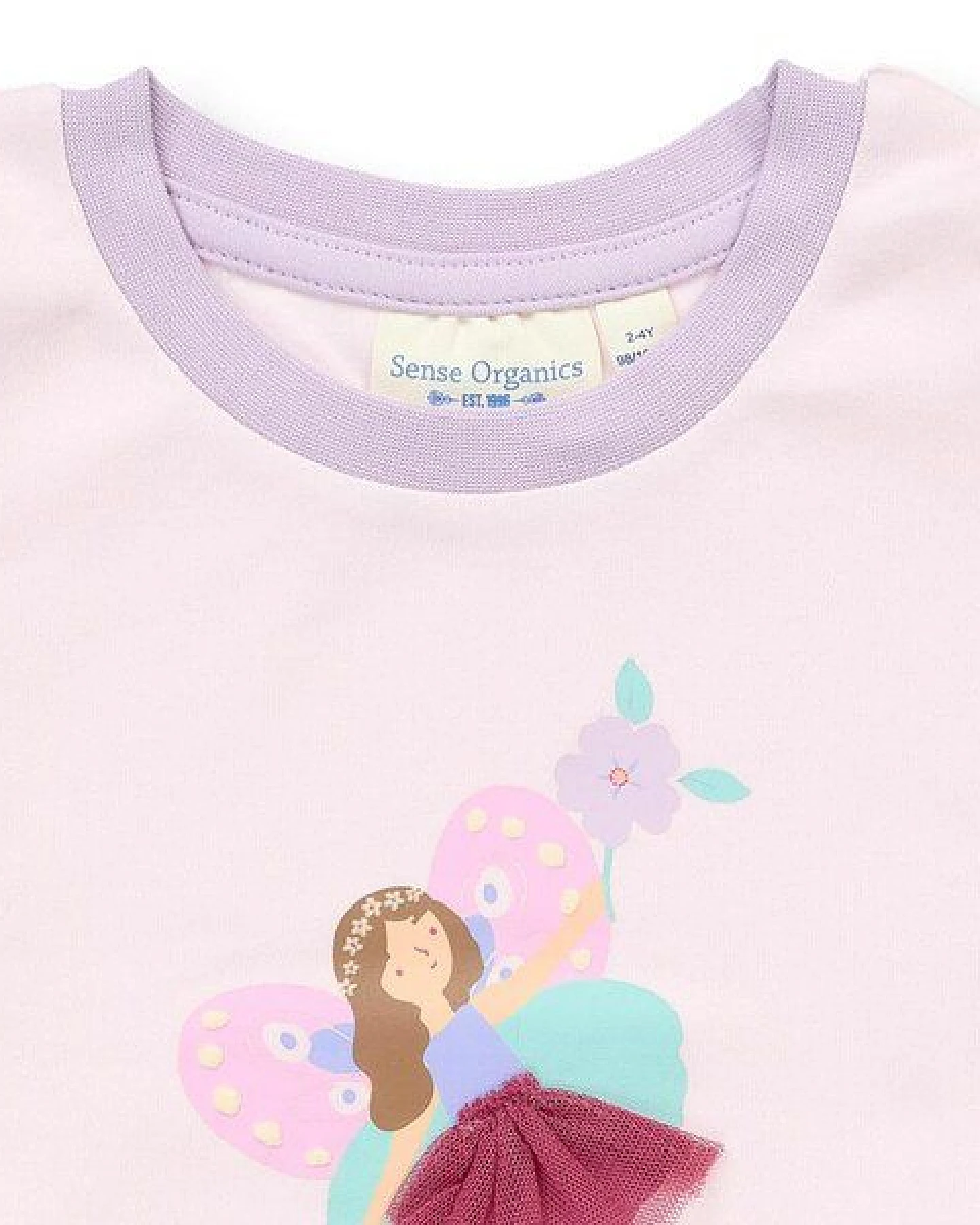 Sense Organics Kinder Schlafanzug, Modell LONG JOHN – Ansicht 3