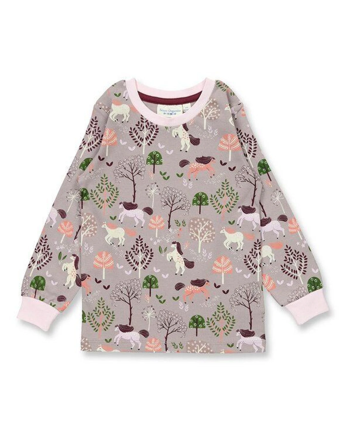 Sense Organics Kinder Schlafanzug, Modell LONG JOHN – Ansicht 2