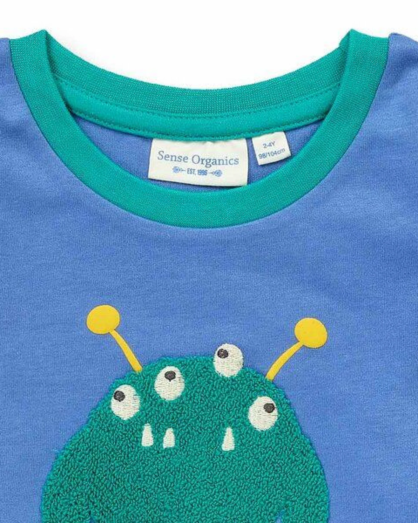 Sense Organics Kinder Schlafanzug, Modell LONG JOHN – Ansicht 3