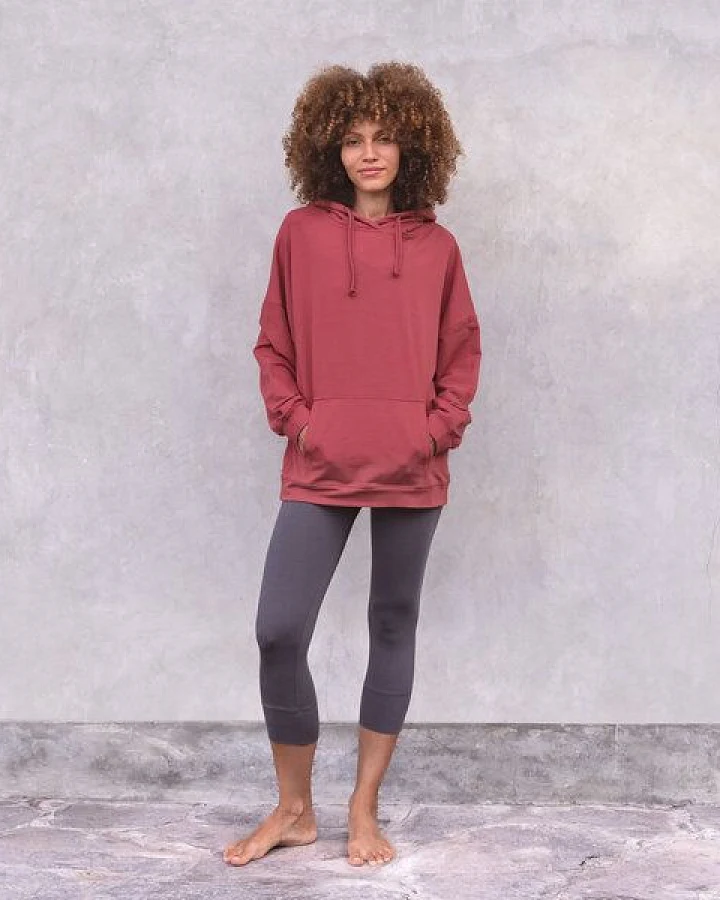 Jaya HOODIE RELAX - Oversize Kaputzenpulli aus Bio-Baumwolle
