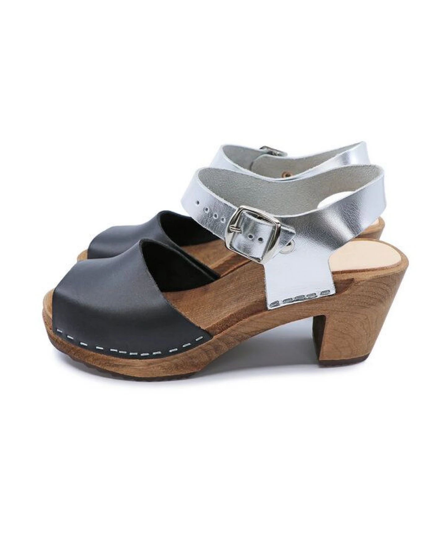 me&myClogs CLEO - Holz Clogs - high mid heel – Ansicht 3