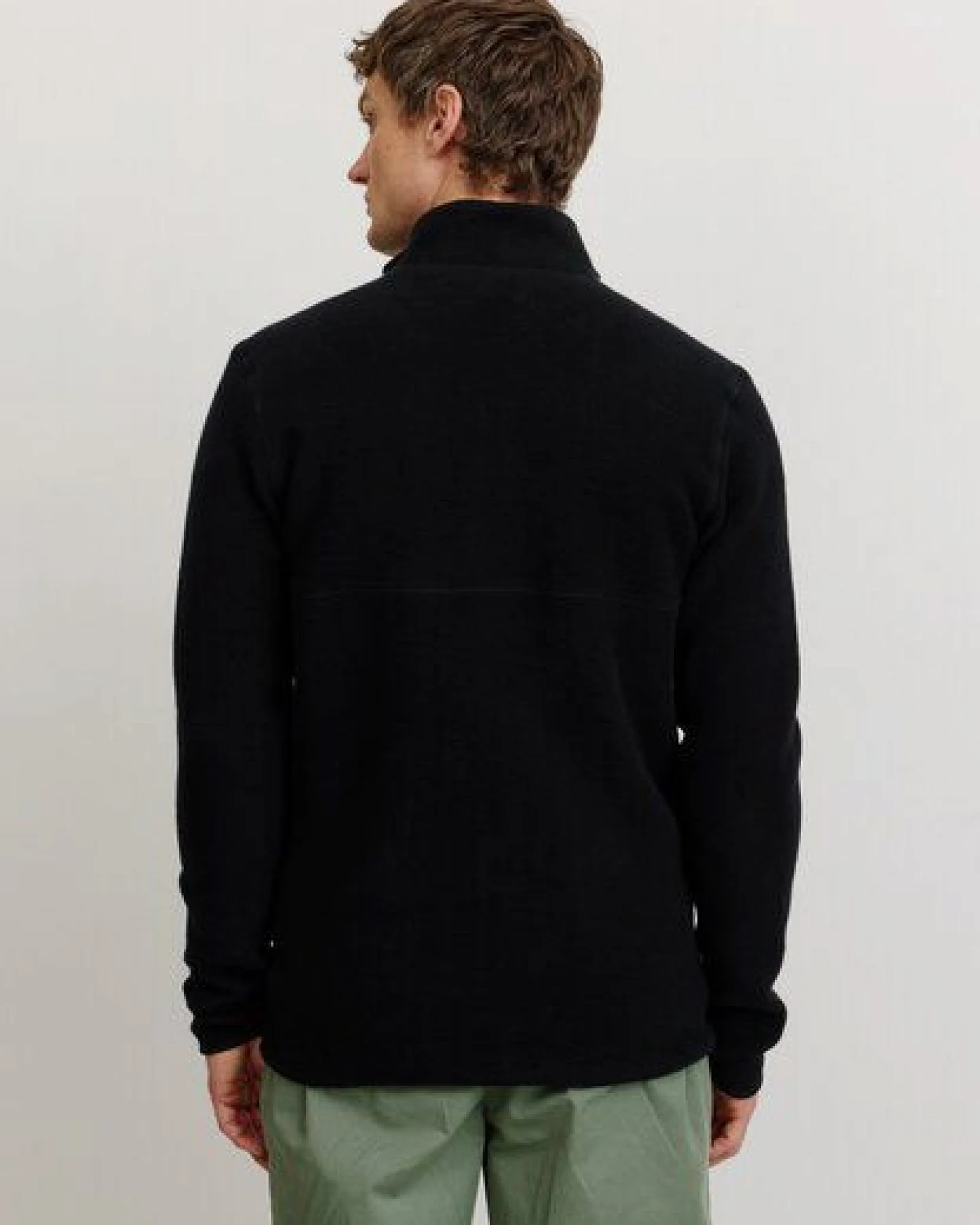 Herren Fleecejacke aus Bio-Baumwolle - BUXUS - recolution – Ansicht 3