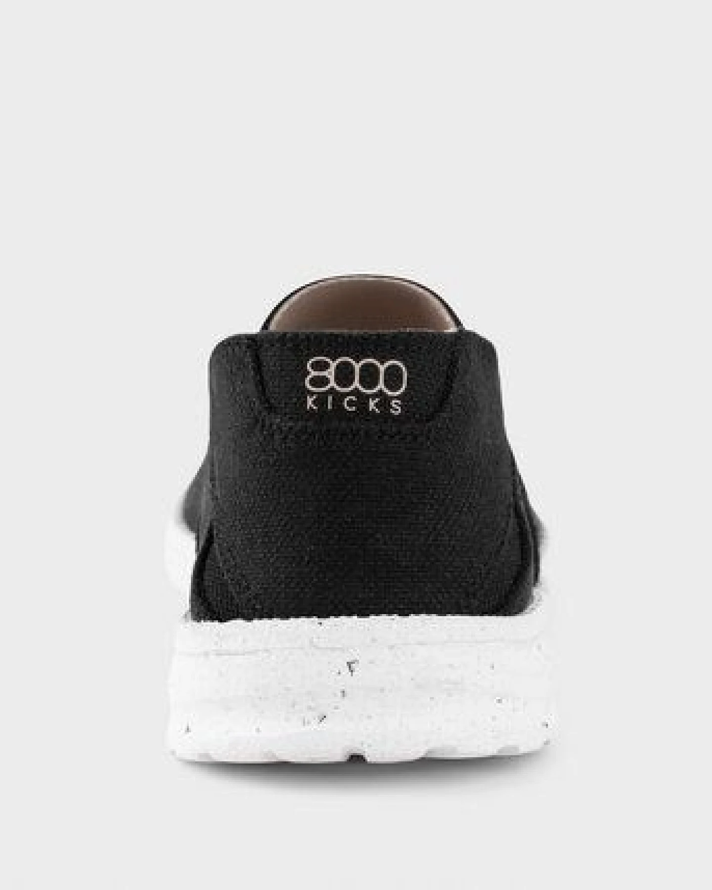 8000Kicks SunSlide Hanf-Slipper in Schwarz – Ansicht 4