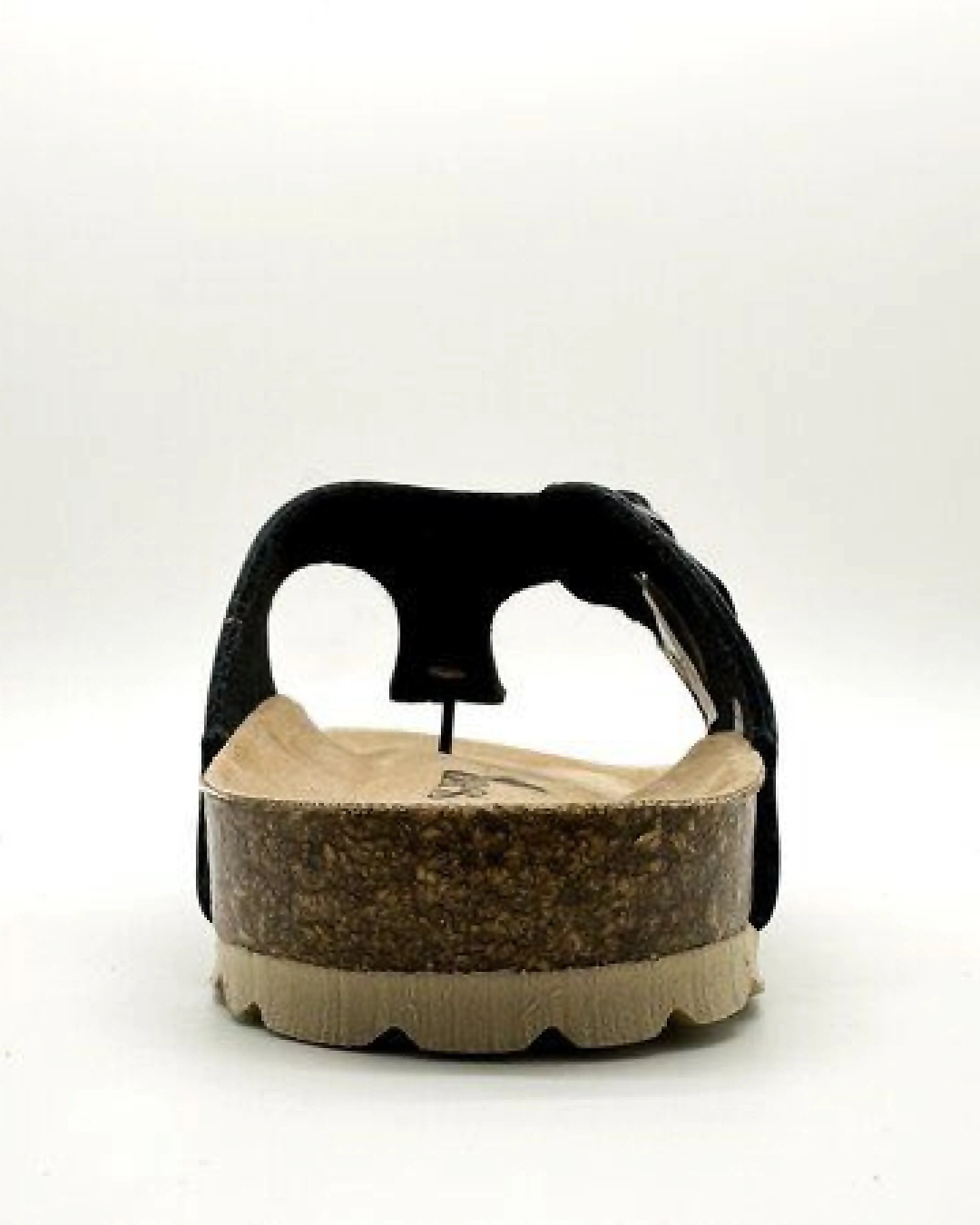 Vegane thies ® Eco Bio Thong Sandale aus rec. PET mit Kork-Tieffussbett MEN – Ansicht 2