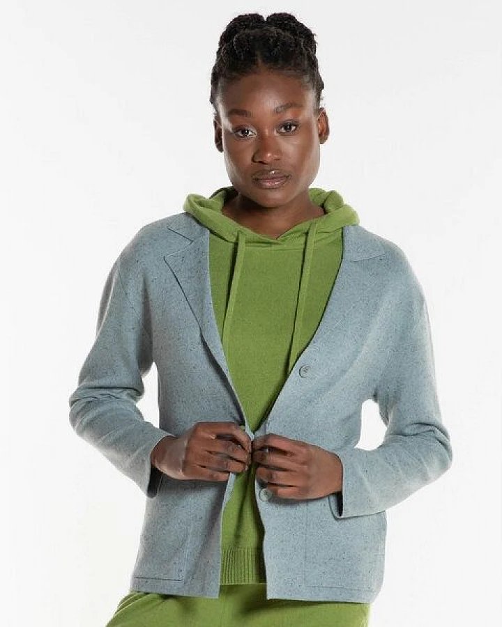 Alma & Lovis Strickblazer mit Kaschmir-Finish