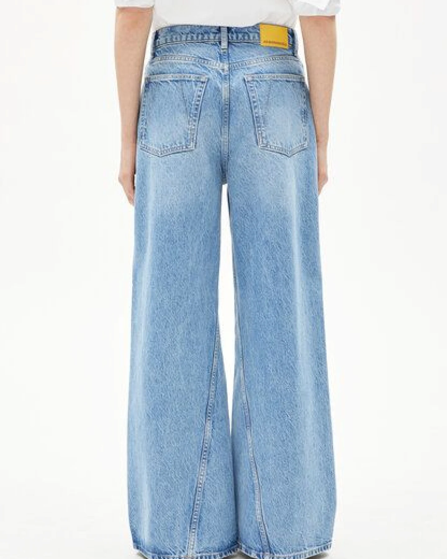ARMEDANGELS ATHENAAS Damen Wide Jeans SaXcell® Lyocell Mix – Ansicht 2