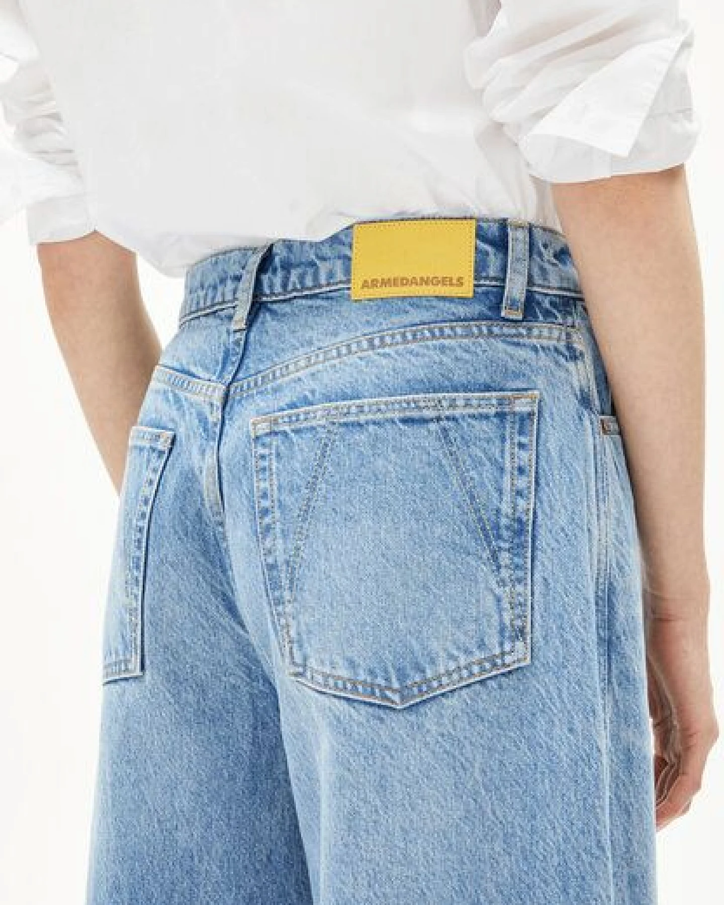 ARMEDANGELS ATHENAAS Damen Wide Jeans SaXcell® Lyocell Mix – Ansicht 3
