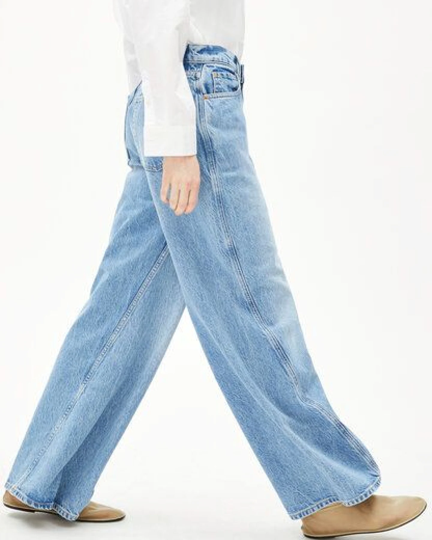 ARMEDANGELS ATHENAAS Damen Wide Jeans SaXcell® Lyocell Mix – Ansicht 4