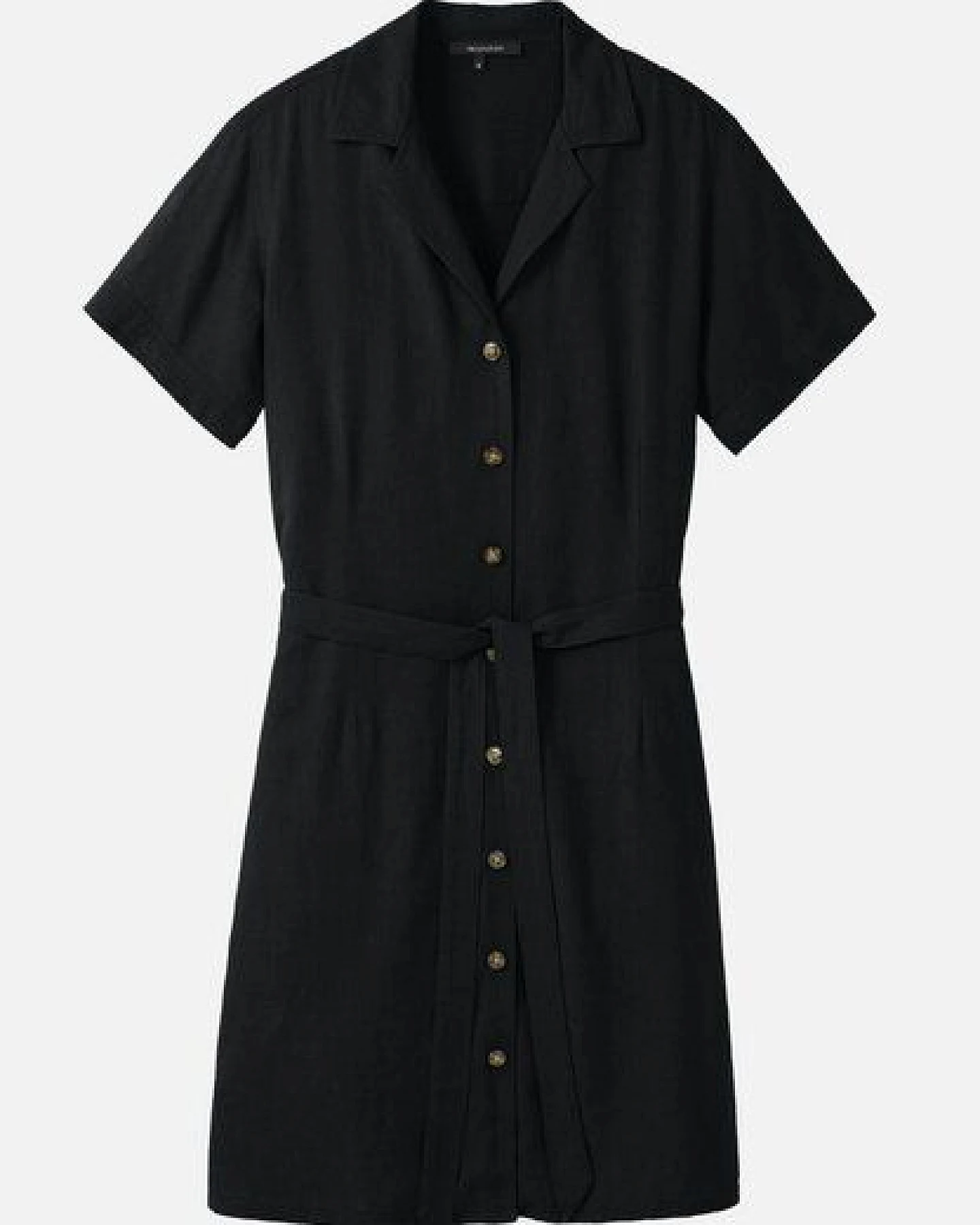 Damen Kleid aus Leinen und LENZING ECOVERO Viskose Mix - YUCCA - recolution – Ansicht 2