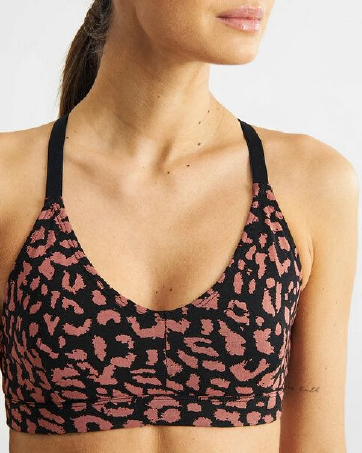 Leopard Terracotta Red