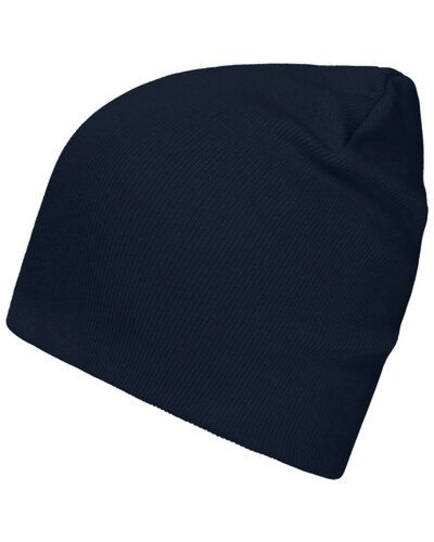 Daiber Bio-Baumwolle Beanie Wintermütze Strickmütze ohne Umschlag – Ansicht 2