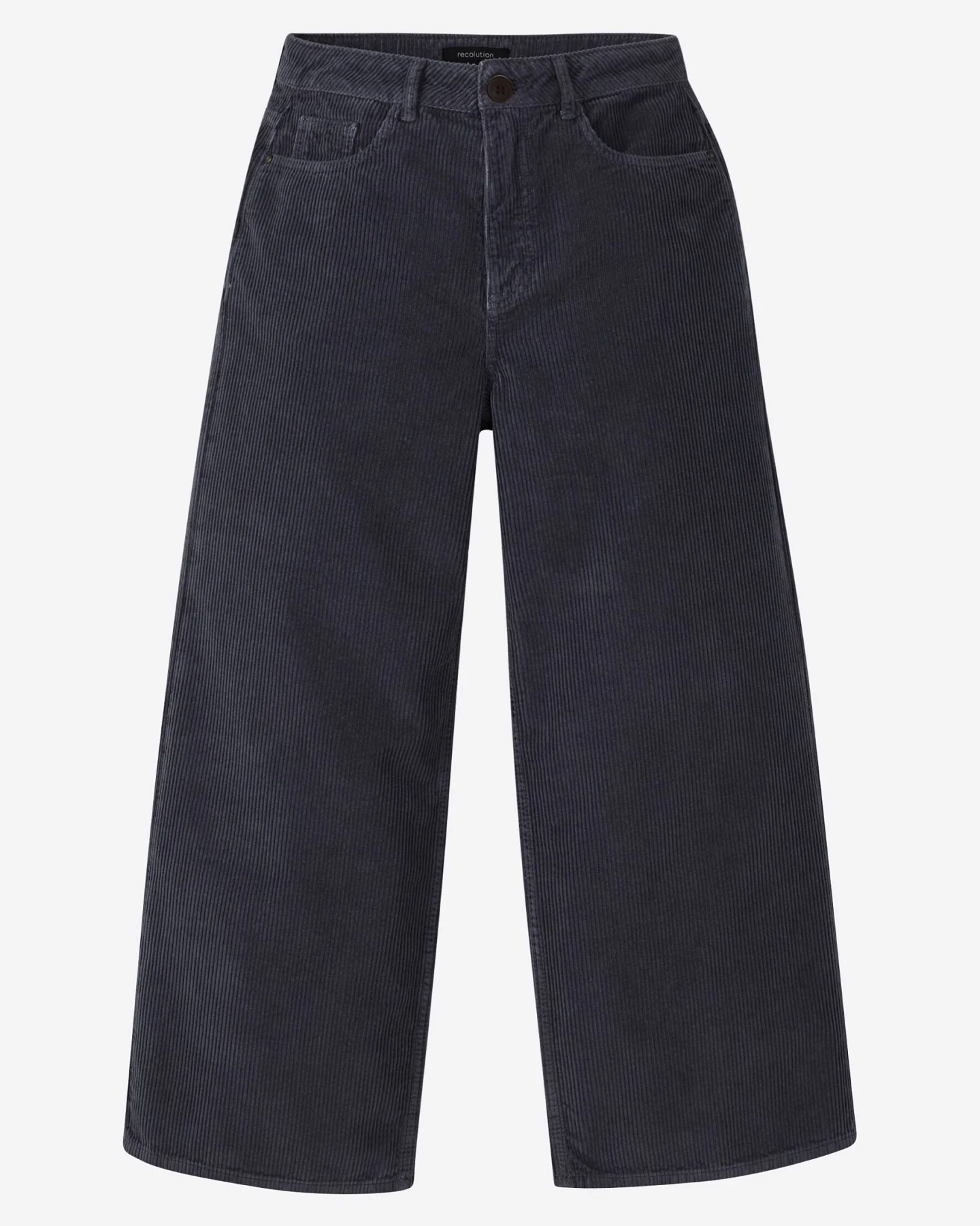 Recolution Damen vegan Hose Corduroy Erica Denim Blau – Ansicht 2
