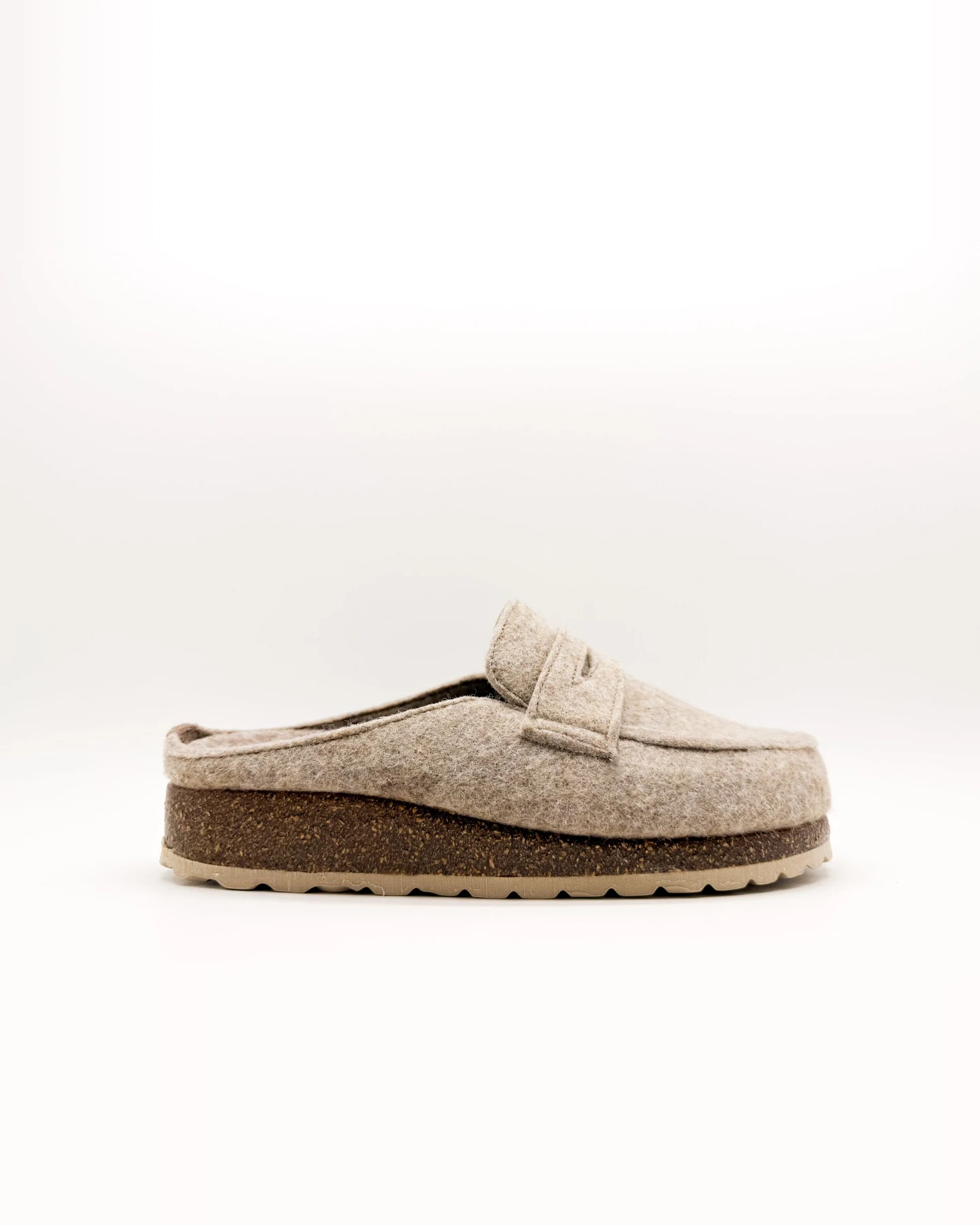 thies Damen vegan Loafer Rec Bio Beige – Ansicht 2