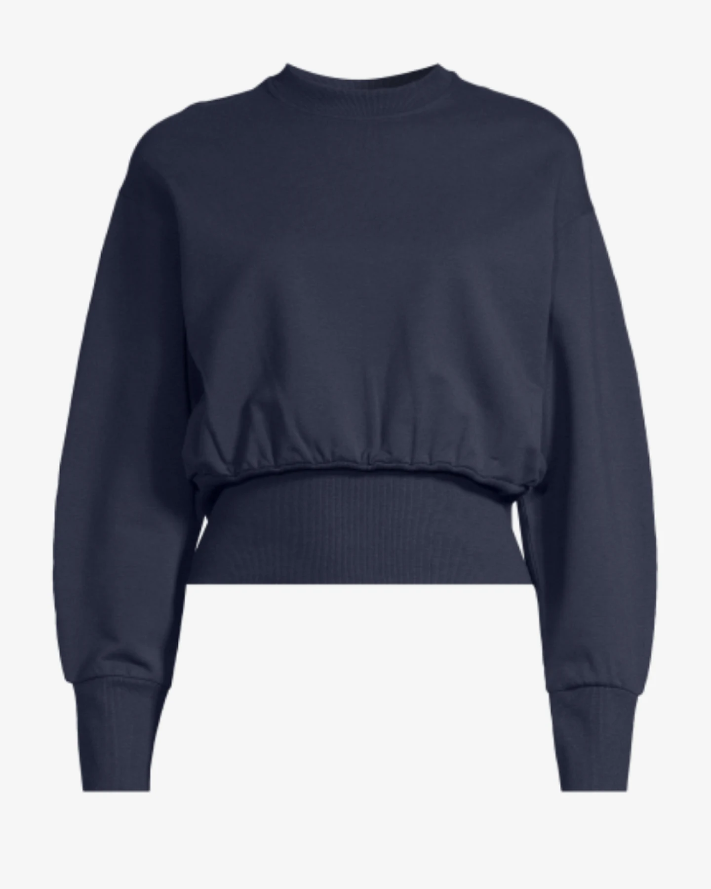 Casall Terry Silhouette Crew - Core Blue S – Ansicht 4