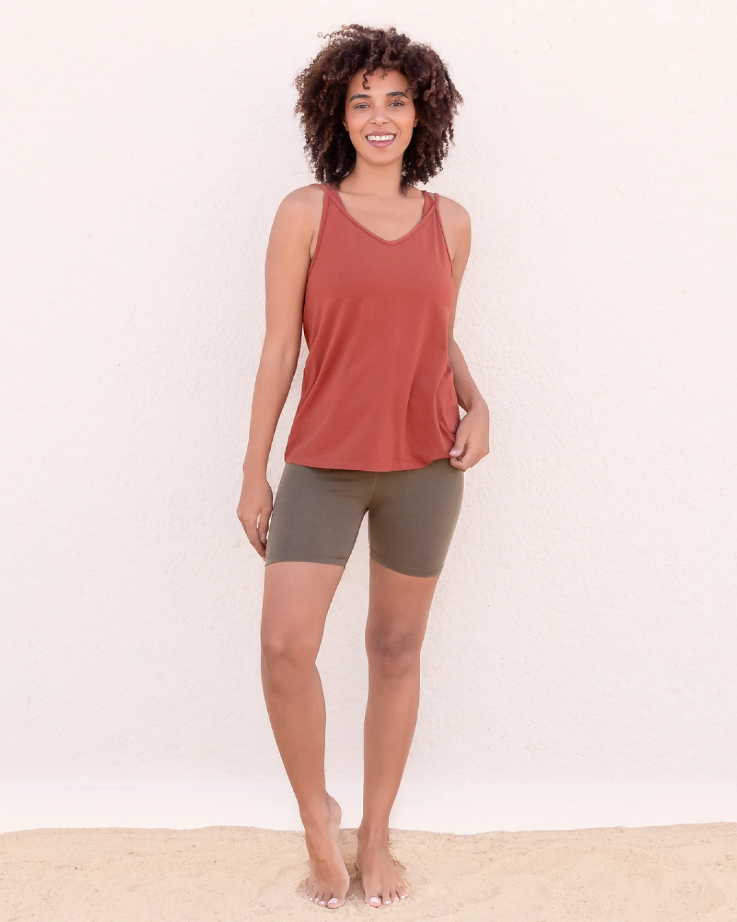 Jaya Organics Top Betty - Cinnamon L – Ansicht 3