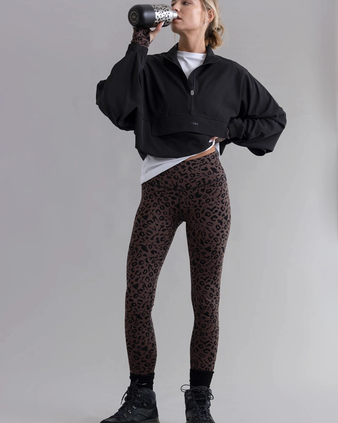 Hey Honey Leggings Mono Leo - Soft Brown – Ansicht 4