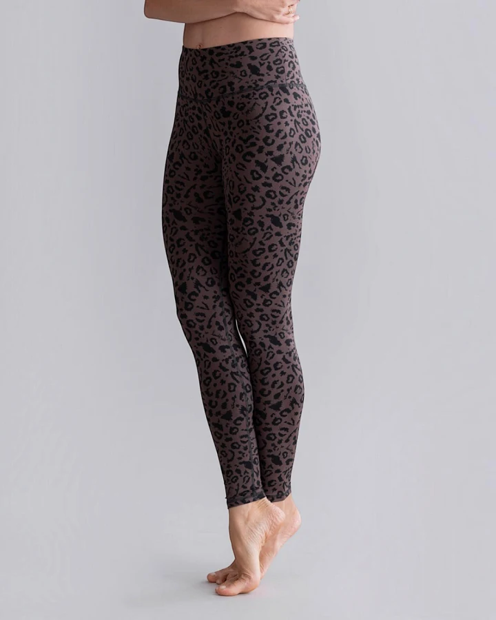 Hey Honey Leggings Mono Leo - Soft Brown
