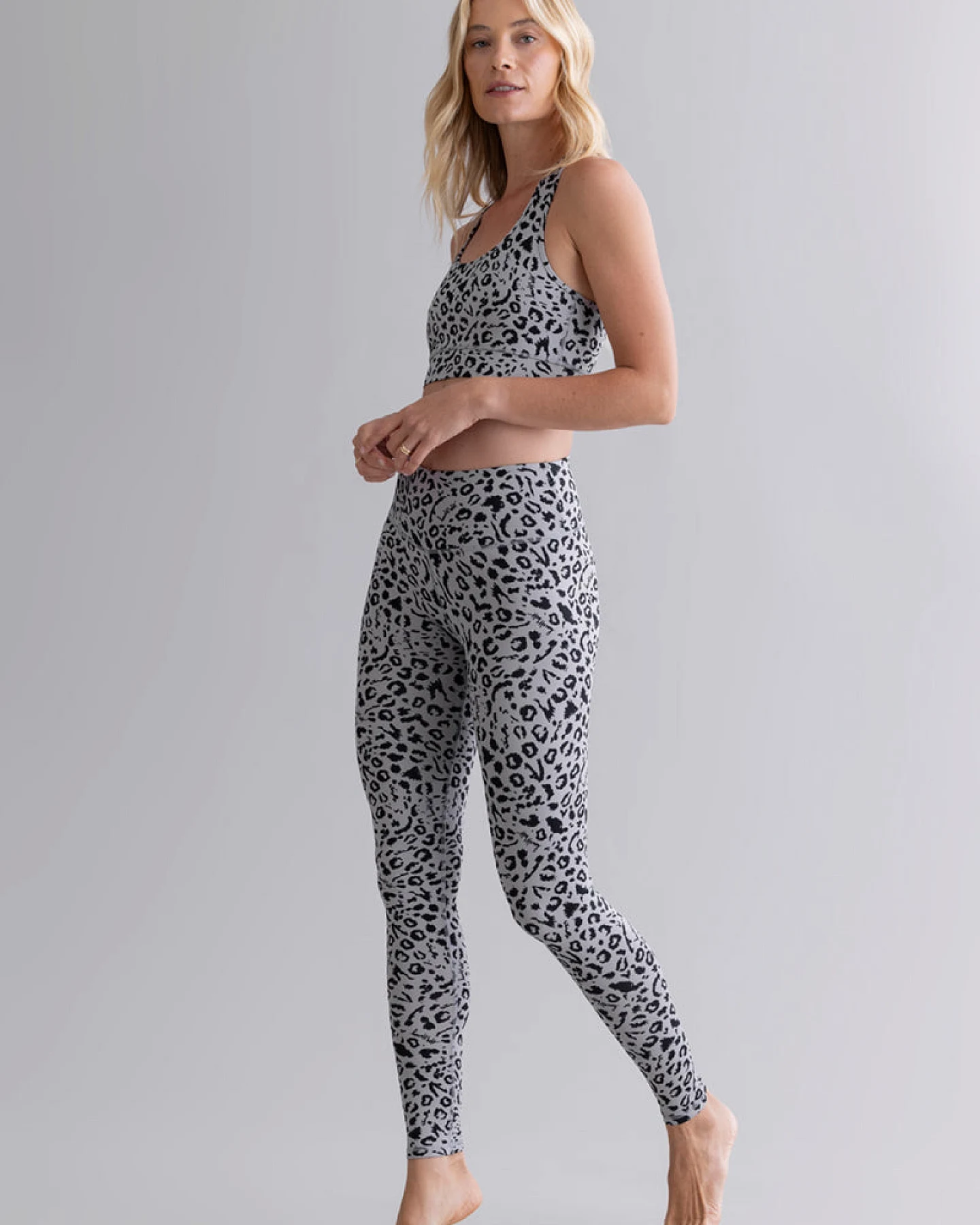 Hey Honey Leggings Mono Leo Stone – Ansicht 2