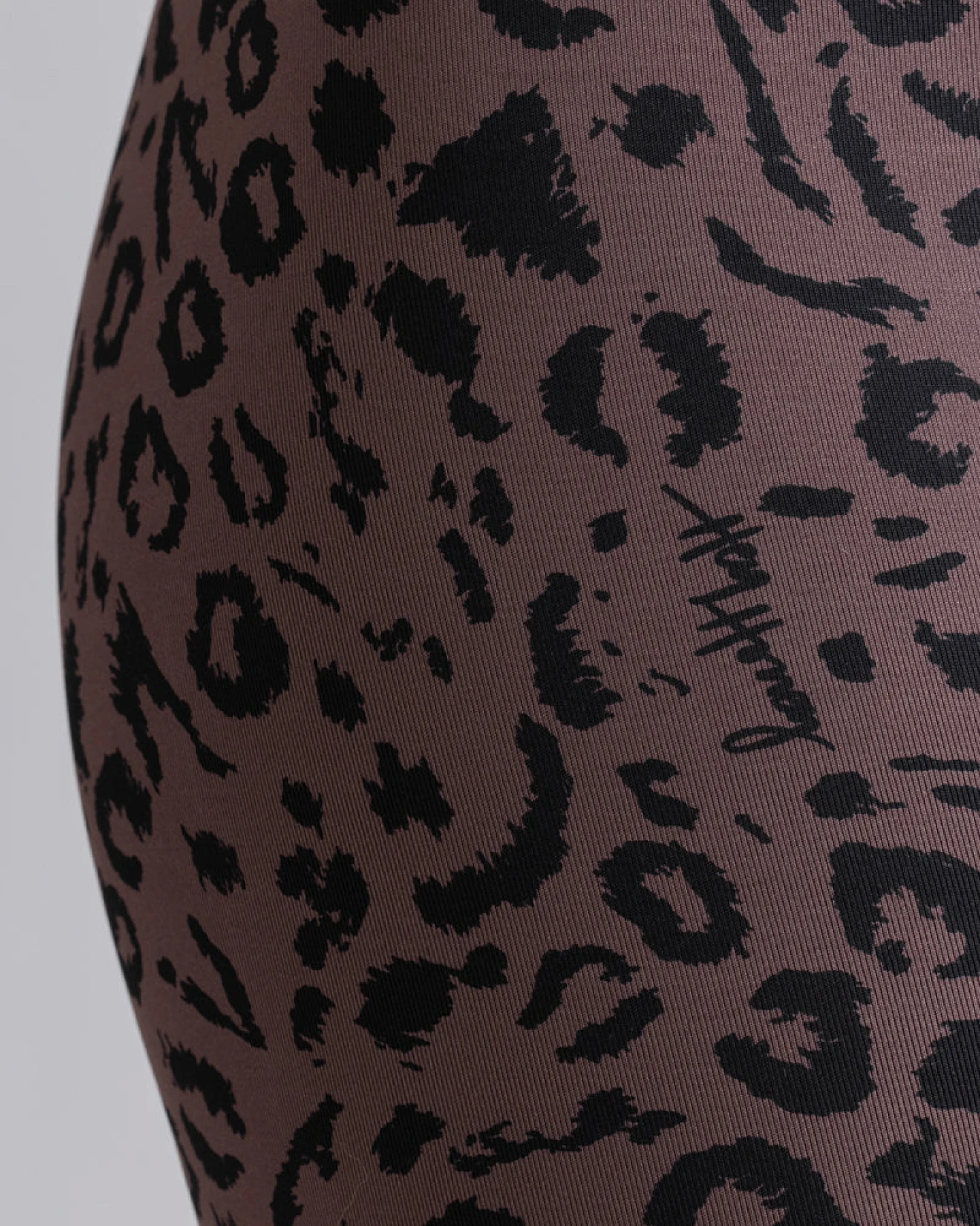 Hey Honey Leggings Cropped Mono Leo - Soft Brown – Ansicht 11