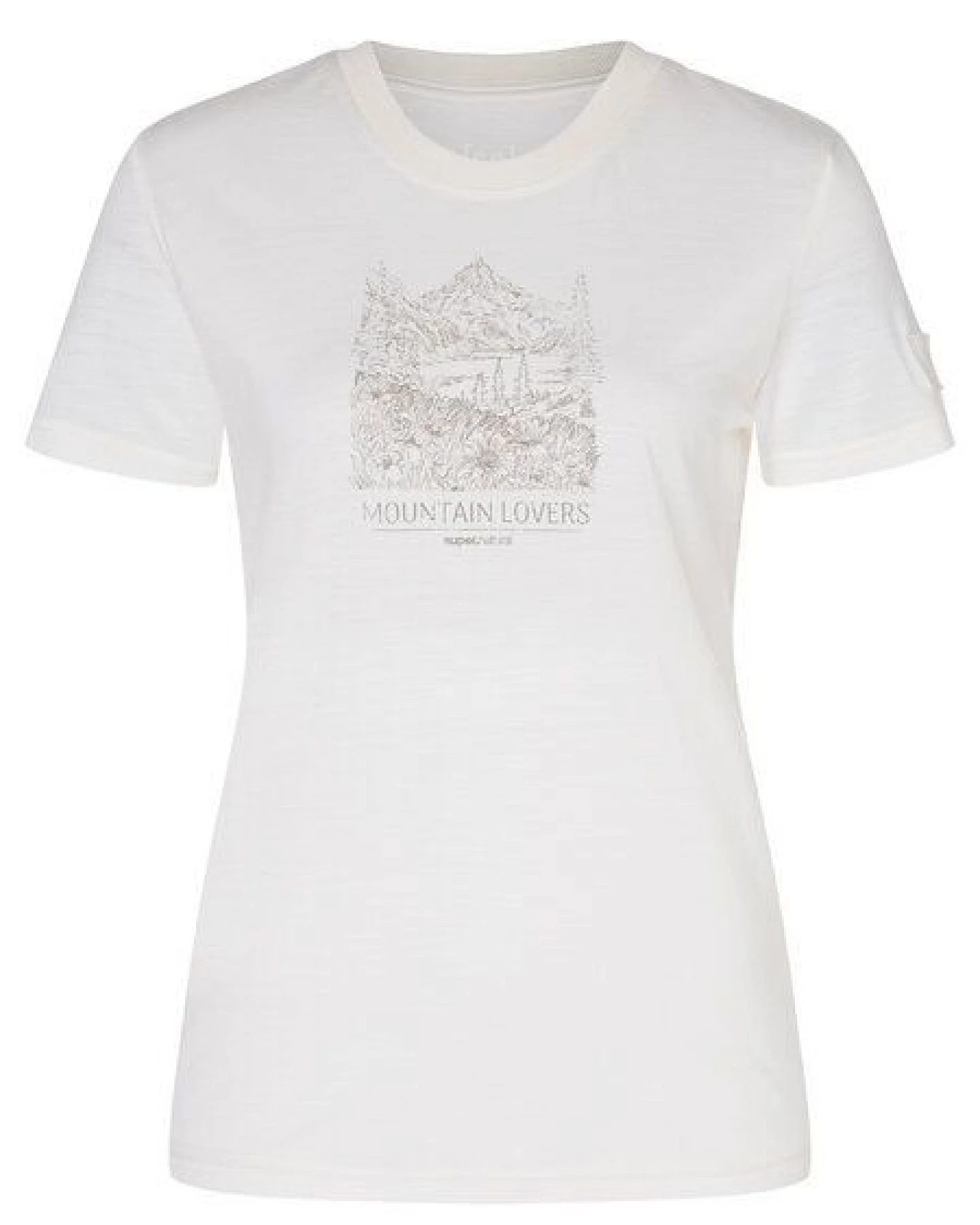 super.natural Merino T-Shirt W MOUNTAIN LOVERS BIO J TEE für Damen, nachhaltig, Merino – Ansicht 4