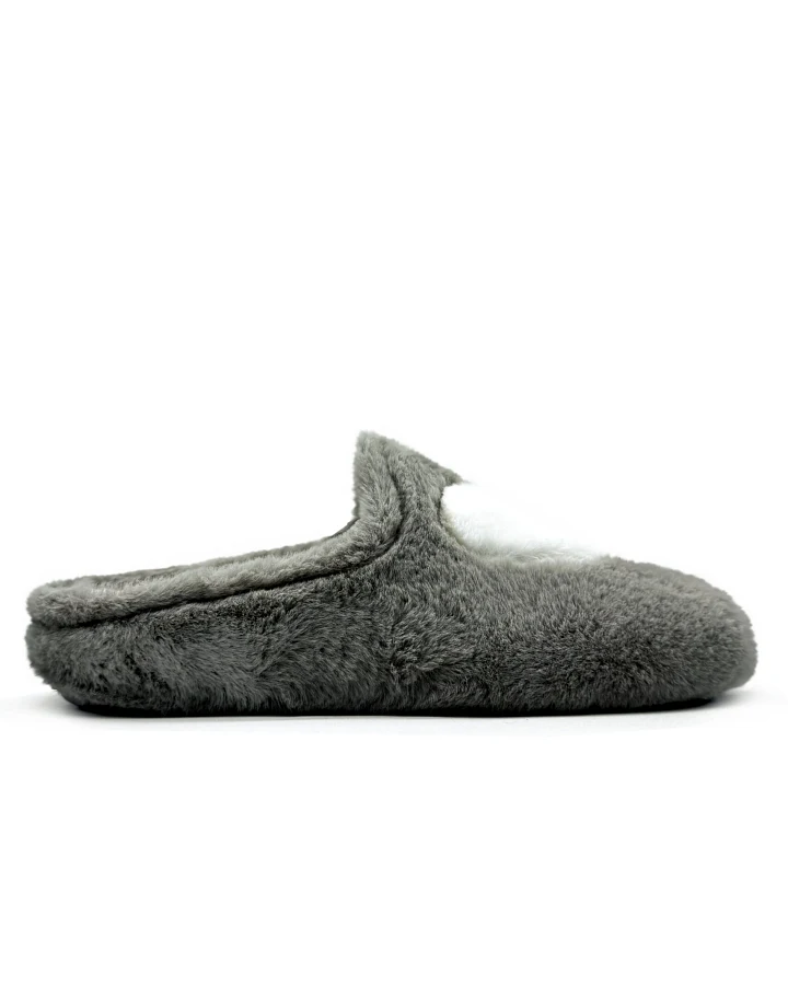 thies Damen vegan Hausschuhe Rec Heart Taupe Braun