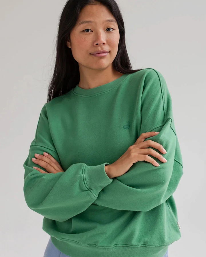 TWOTHIRDS Damen vegan Sweatshirt Niza Grün