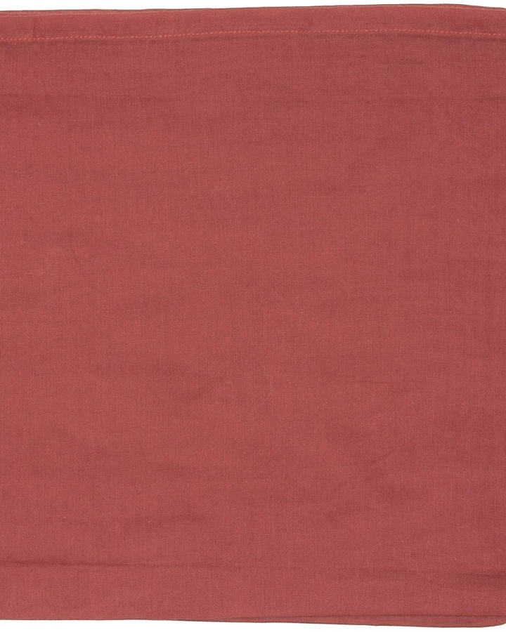 Spieltuch Bio-Baumwolle 115 x 105 cm ziegelrot