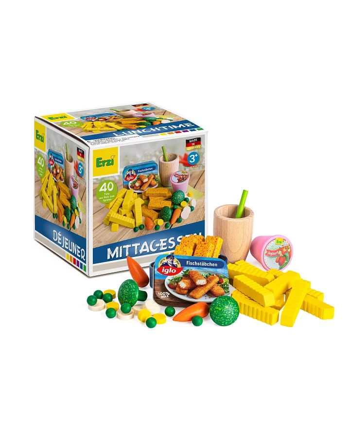 erzi - Spielküchen Zubehör "Mittagessen"