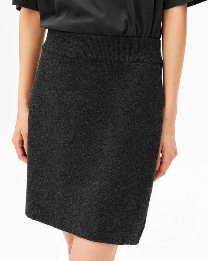 Produktseite: ARMEDANGELS Damen Rock - Cotton-Wool Mini Knit Skirt - Baumwolle/Wolle-Mix