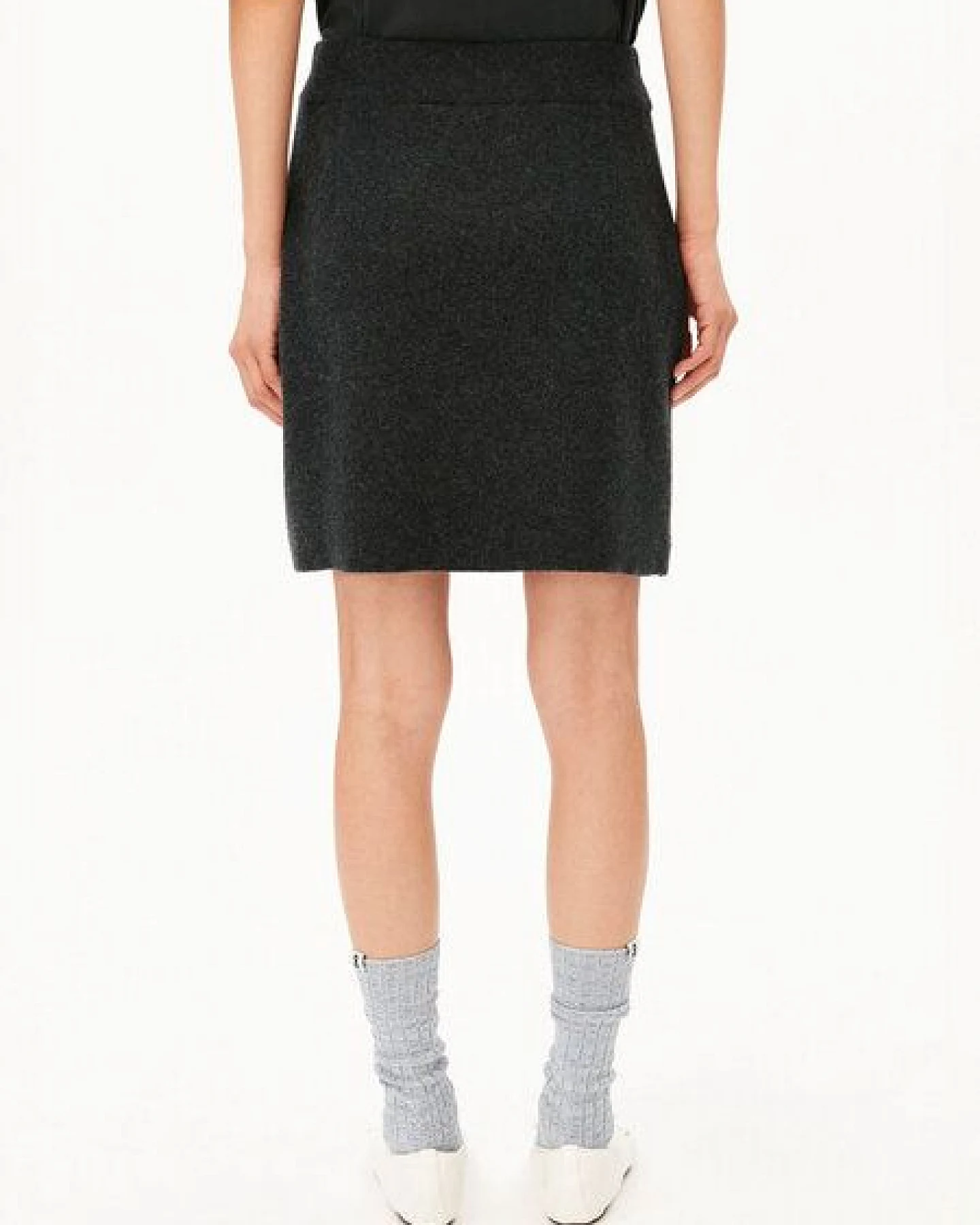 ARMEDANGELS Damen Rock - Cotton-Wool Mini Knit Skirt - Baumwolle/Wolle-Mix – Ansicht 3