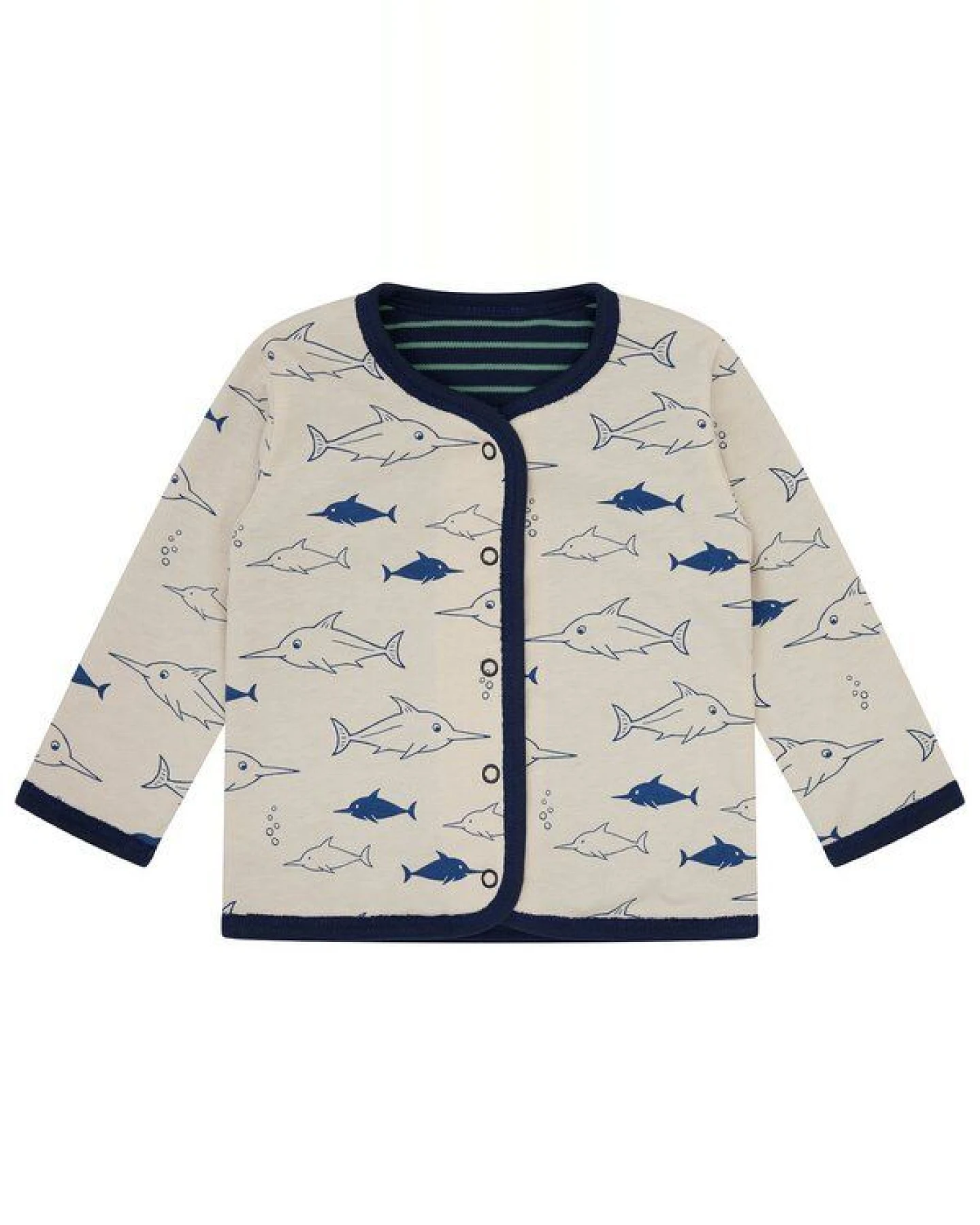 loud + proud Babys & Kinder Wendejacke, GOTS-zertifiziert – Ansicht 2