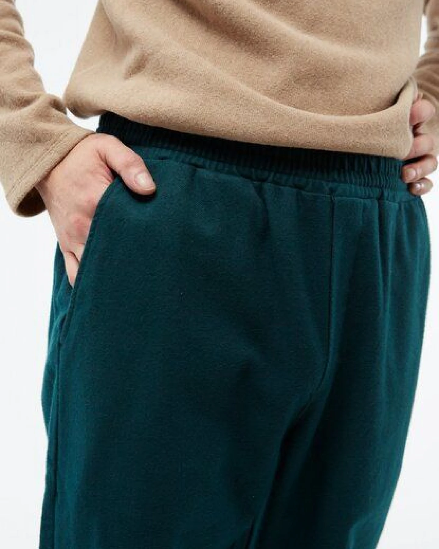 Givn Berlin Flanellhose GBERIC aus Bio-Baumwolle mit Gummibund – Ansicht 4