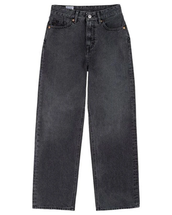 Kings Of Indigo Jeans Liora - High Rise Straight - Holo Grey Used