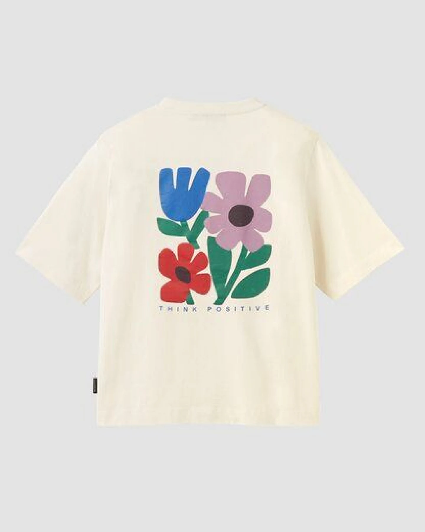 Damen T-Shirt aus Bio-Baumwolle - AZOLLA THINK POSITIVE - recolution – Ansicht 3