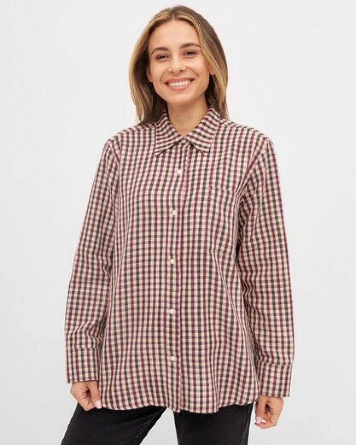 Givn Berlin Damen Flanell Hemd aus Bio-Baumwolle - PAM