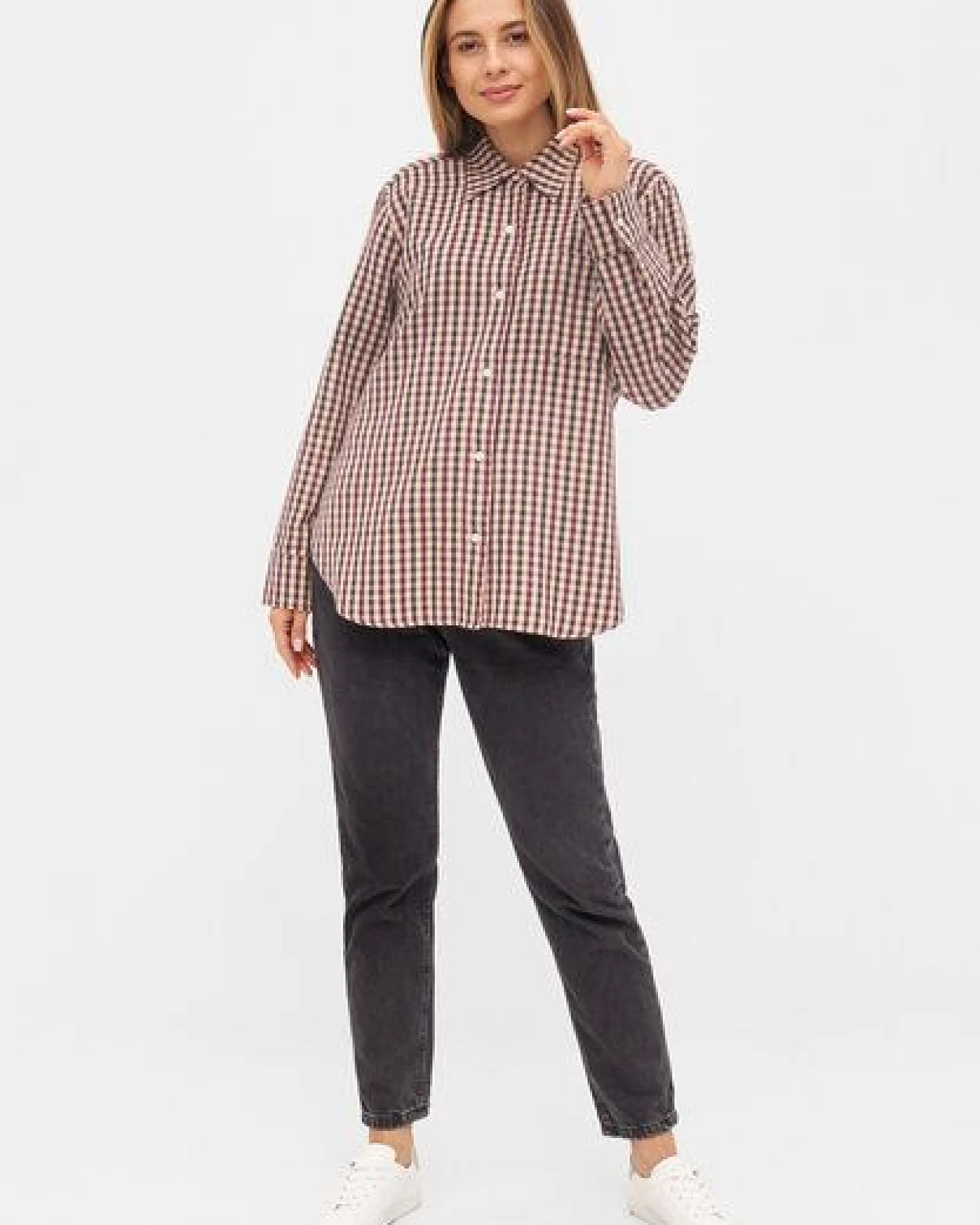 Givn Berlin Damen Flanell Hemd aus Bio-Baumwolle - PAM – Ansicht 2