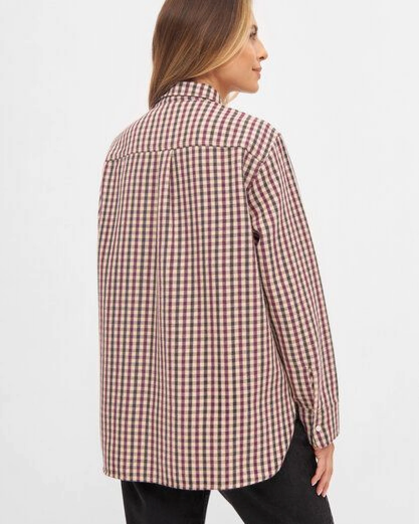 Givn Berlin Damen Flanell Hemd aus Bio-Baumwolle - PAM – Ansicht 3