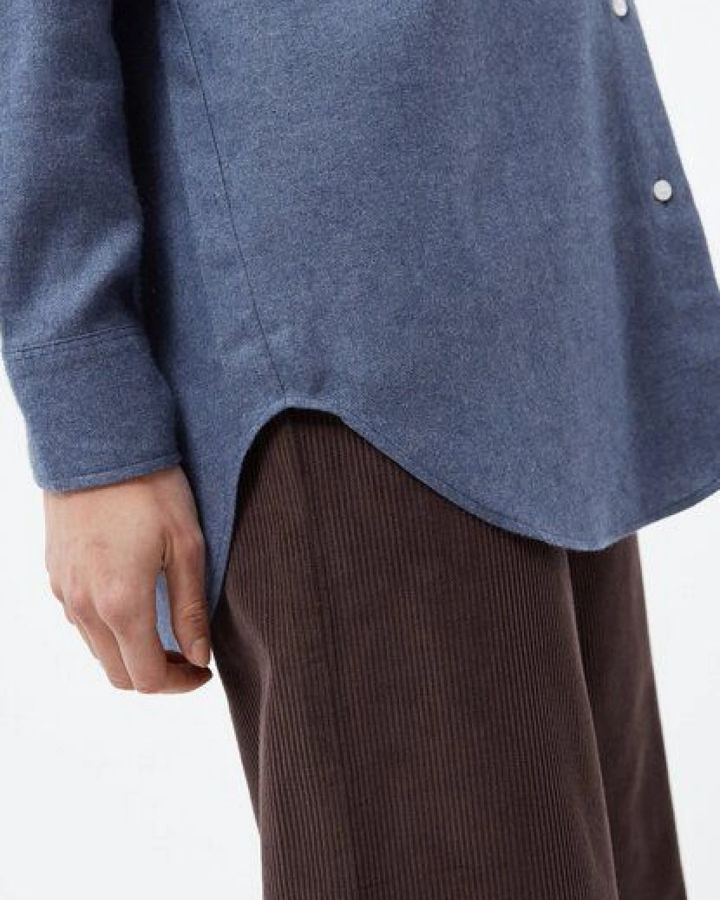 Givn Berlin Hemdbluse GBELIDA in langer Passform – Ansicht 4