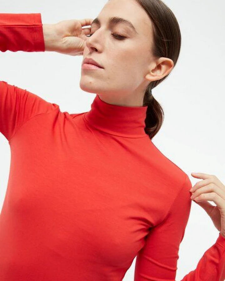 Givn Berlin Longsleeve GBVIDA aus Bio-Baumwolle mit Turtleneck