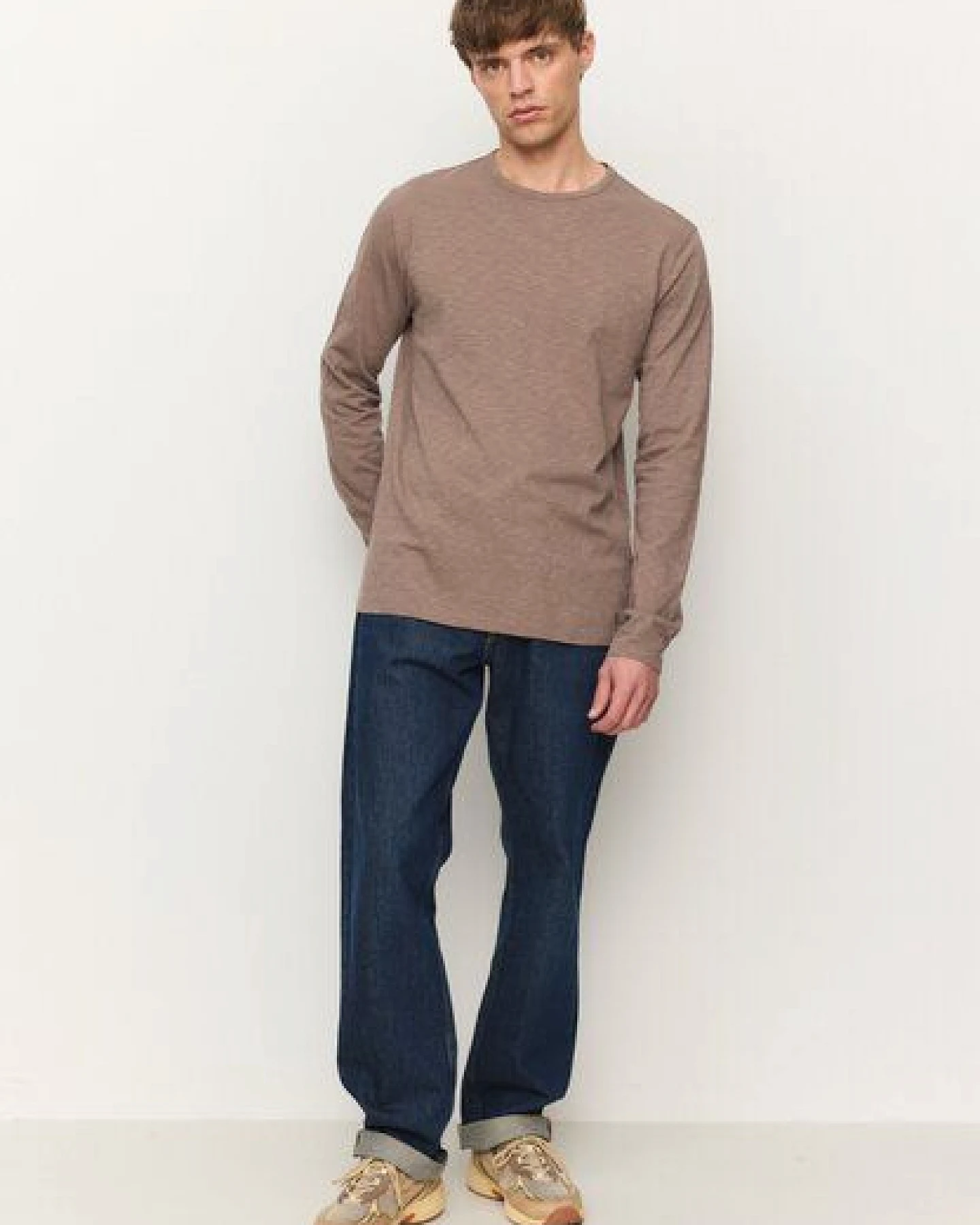Herren Slub Longsleeve aus Bio-Baumwolle - MACA - recolution – Ansicht 2