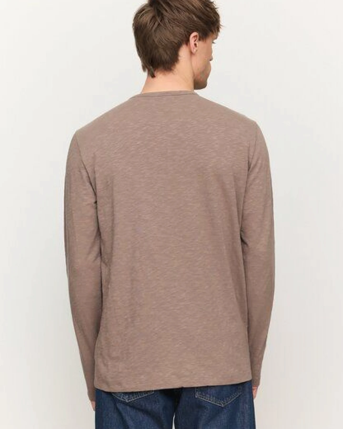 Herren Slub Longsleeve aus Bio-Baumwolle - MACA - recolution – Ansicht 4