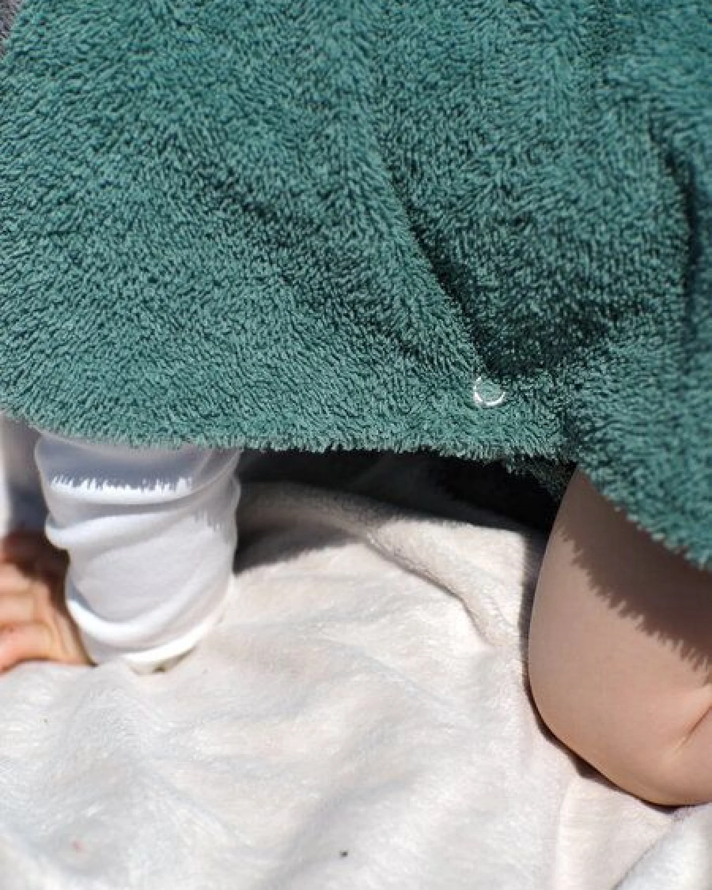 Zeachild Baby Badeponcho aus Bambusfrotte – Ansicht 3