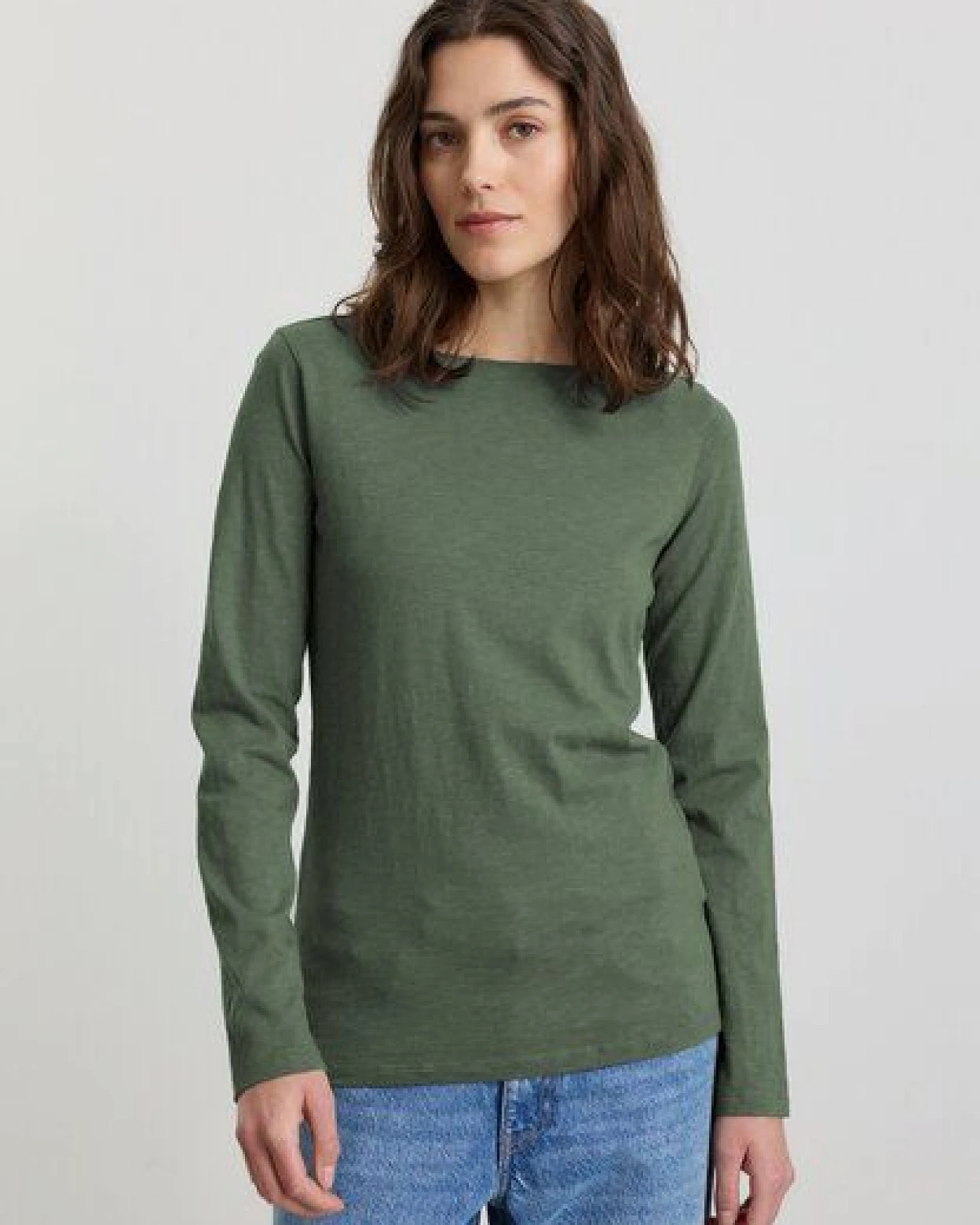 Damen Slub Longsleeve aus Bio-Baumwolle - IRIS - recolution – Ansicht 3