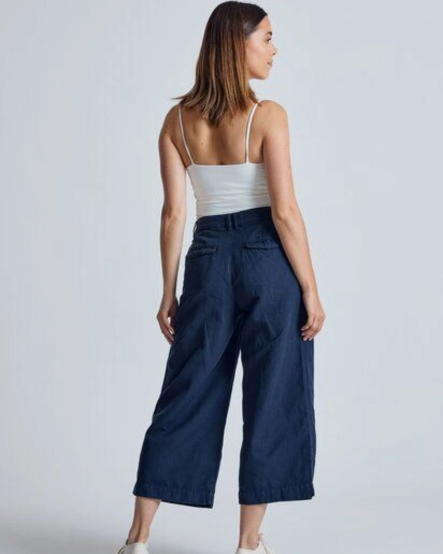 Flax and Loom Leinen Culotte Betty – Ansicht 3