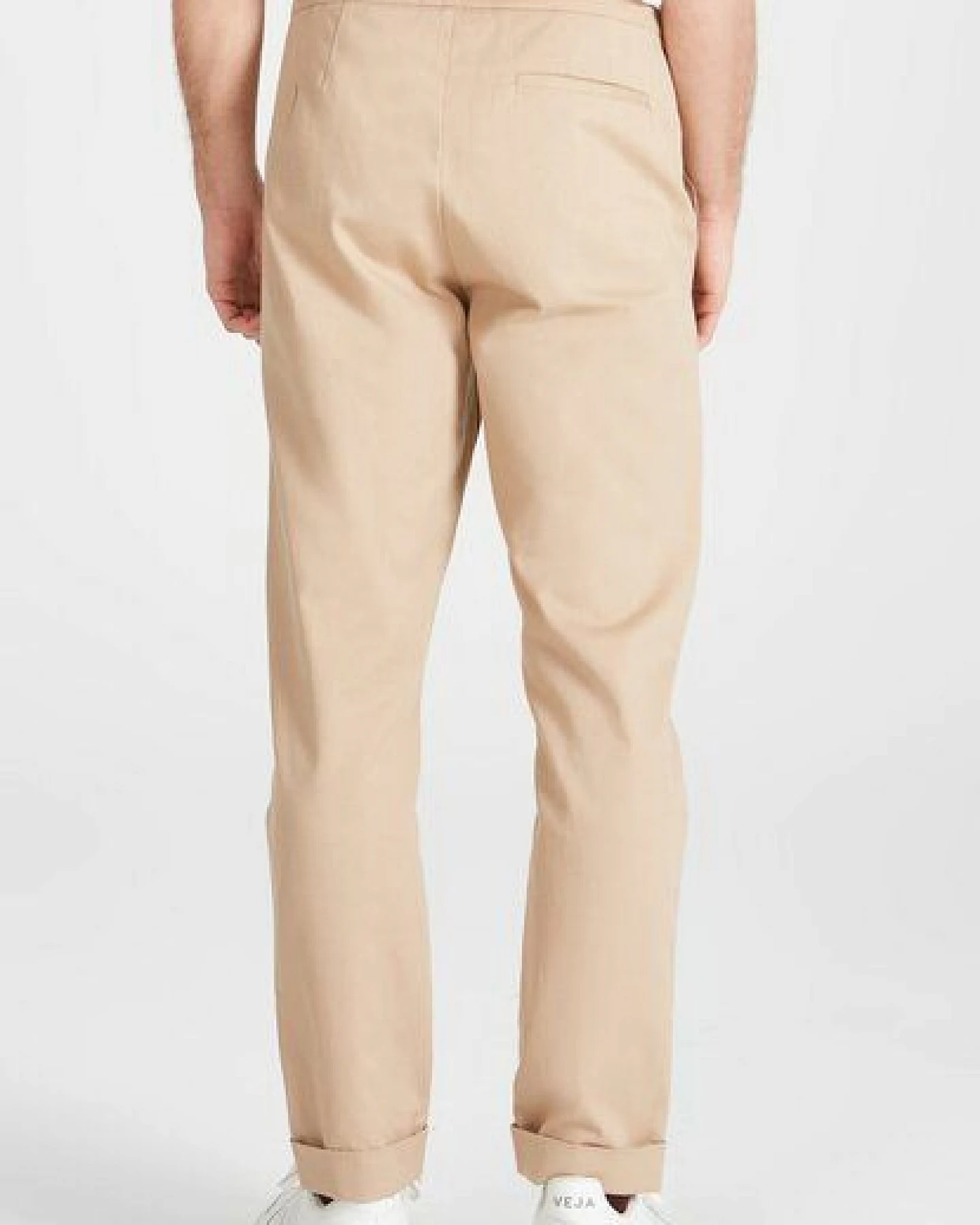 Givn Berlin Chino-Hose BRUNO aus Bio-Baumwolle - Light Brown – Ansicht 3