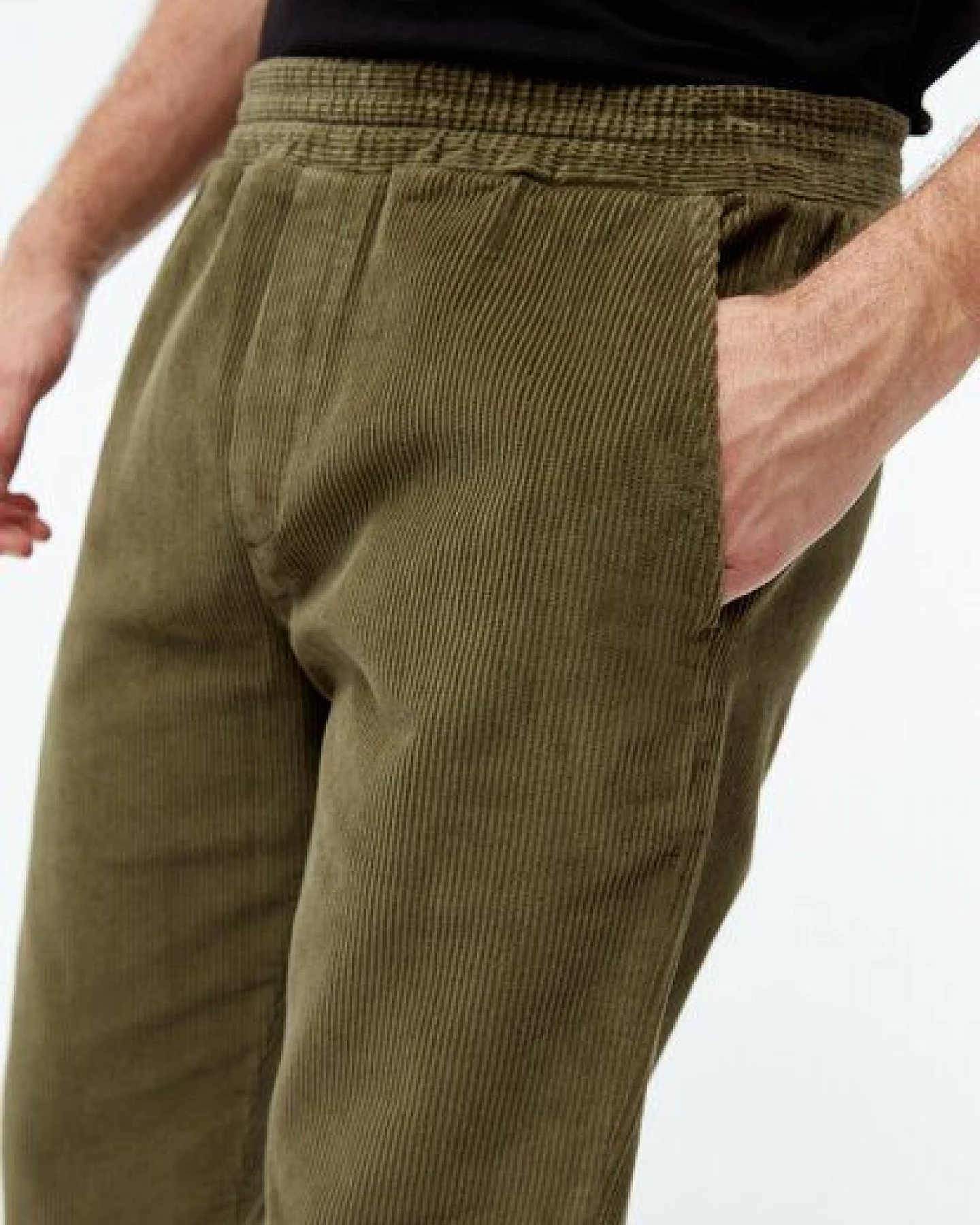 Givn Berlin Cordhose GBERIC aus Bio-Baumwolle mit elastischem Bund – Ansicht 4