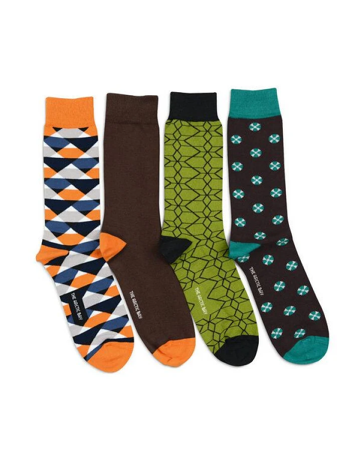 The Arctic Bay Baumwollsocken aus Bio-Baumwolle – Gaea Edition (4er Set)