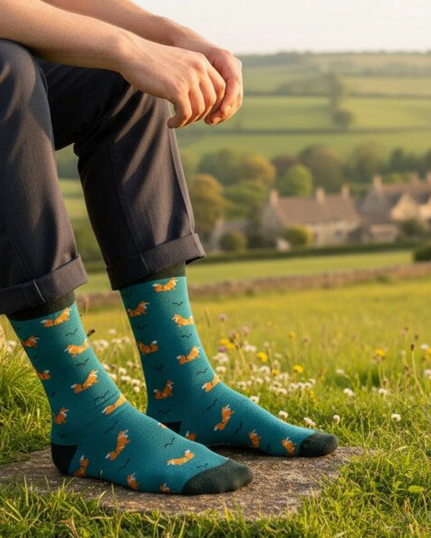The Arctic Bay Baumwollsocken aus Bio-Baumwolle – Shinrin Edition (4er Set) – Ansicht 2