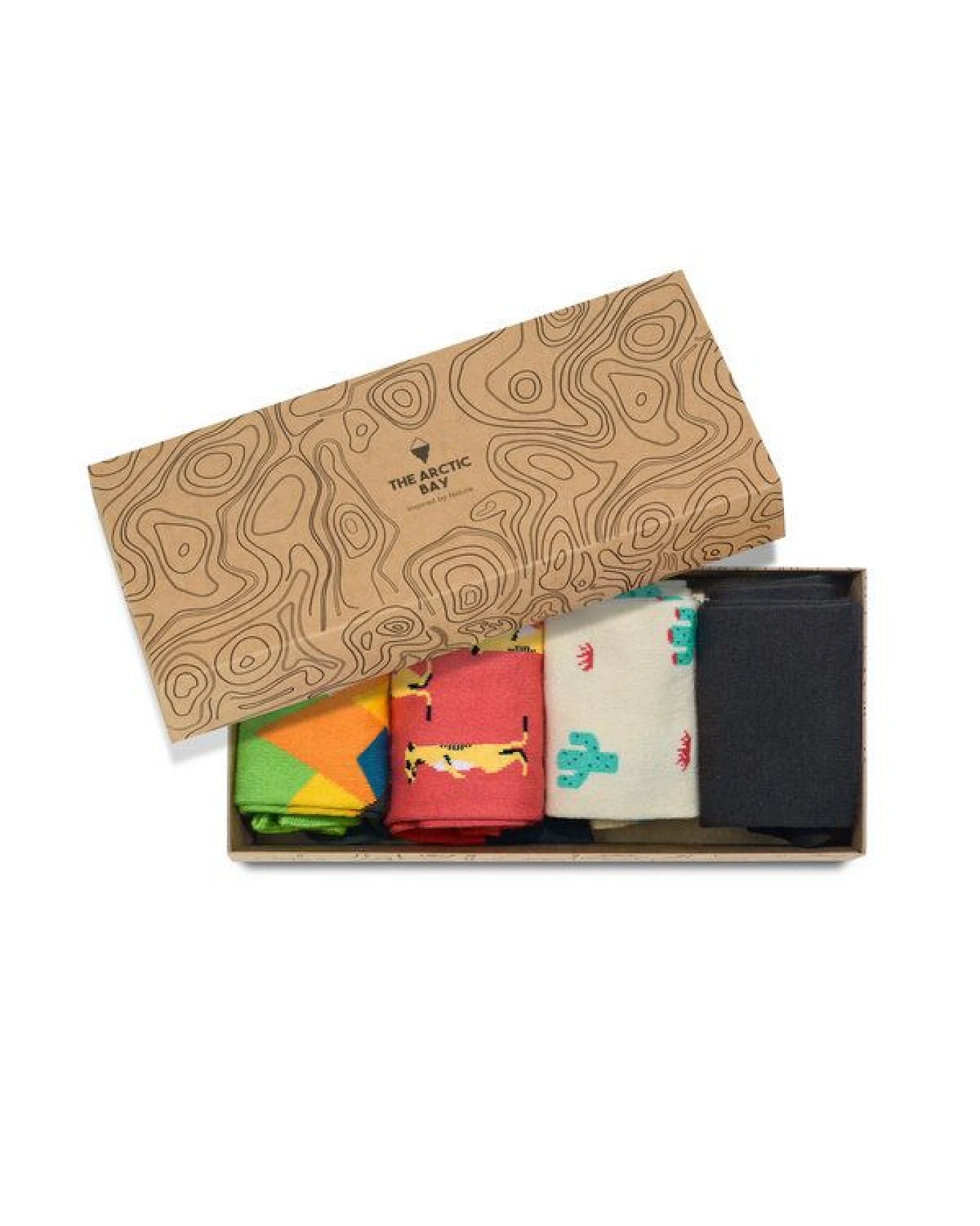 The Arctic Bay Socken 4er-Pack aus Bio-Baumwolle – Jangwa Edition – Doppelfadig, Nachhaltig & Fair Hergestellt – Ansicht 2
